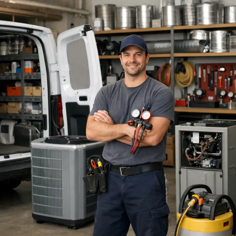 HVAC service Johnston